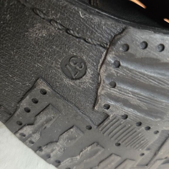 MTNG Tatum Boots Leather Textured Brand Logo Zip Closure Buckle Belt Size 37 - Picture 7 of 16